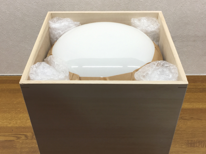 桐箱に入れる
